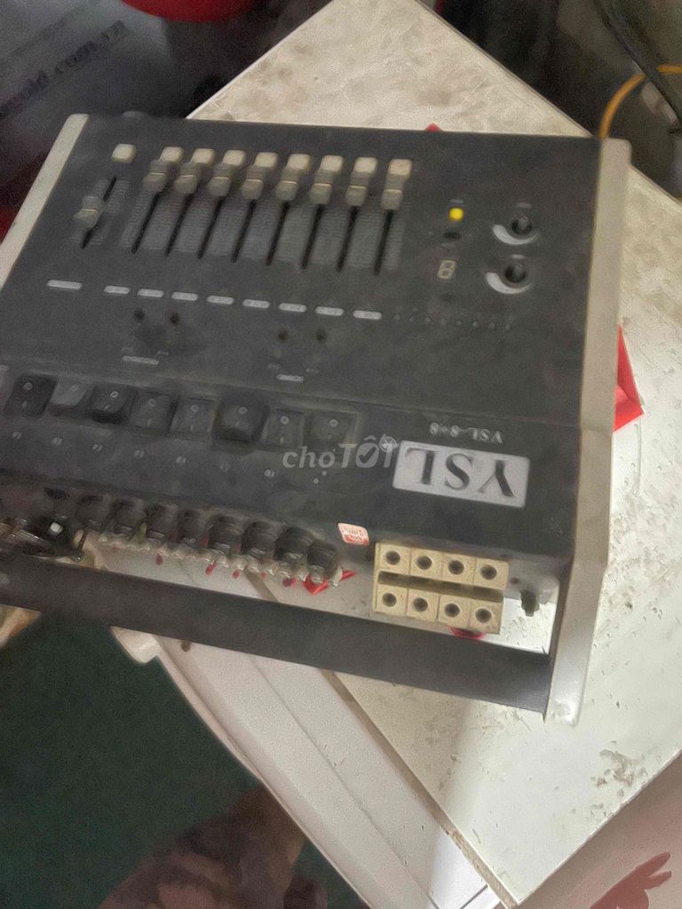 Bộ điều khiển ánh sáng YSL 8+8 Đen. Mua bán Đèn tại Quận Đống Đa Hà Nội được đăng bởi Tùng  hình 1