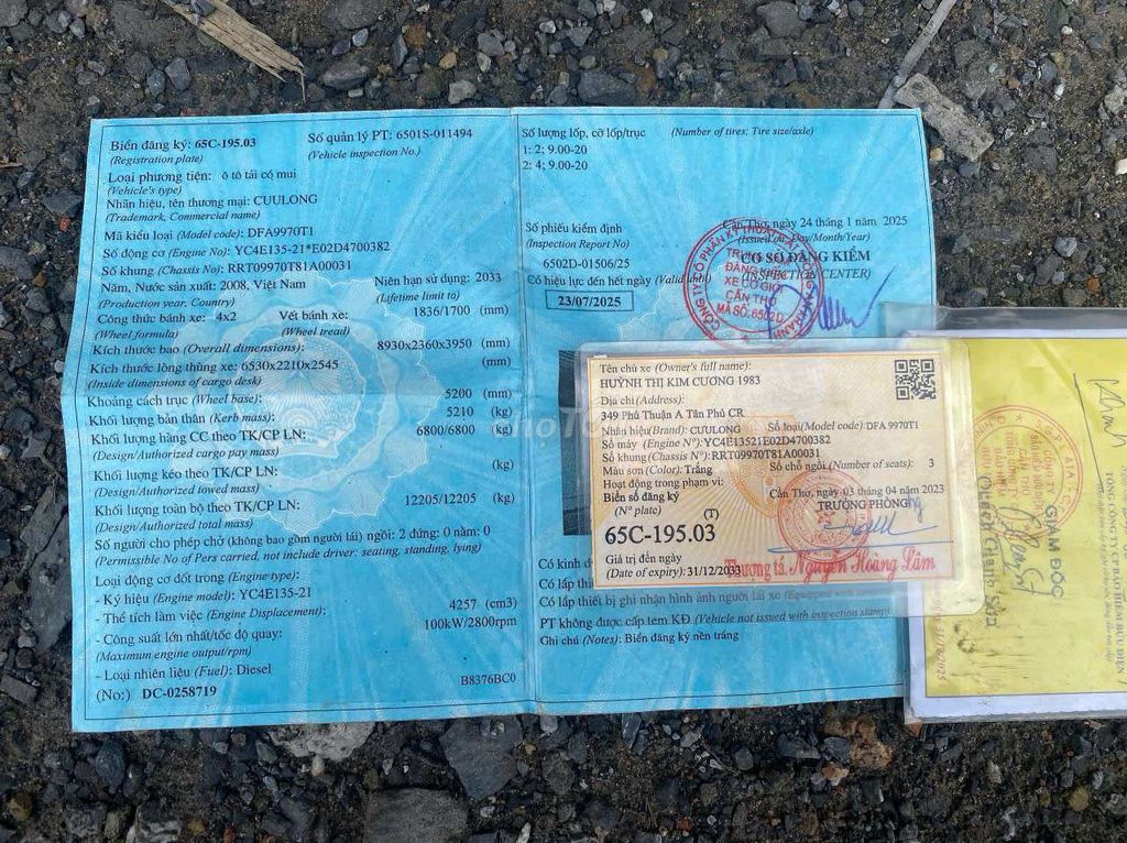 Xe tải 7 tấn thùng,cao 2m55.. Mua bán Xe tải, xe ben tại Quận Bình Tân Tp Hồ Chí Minh được đăng bởi Tâm Pham hình 4