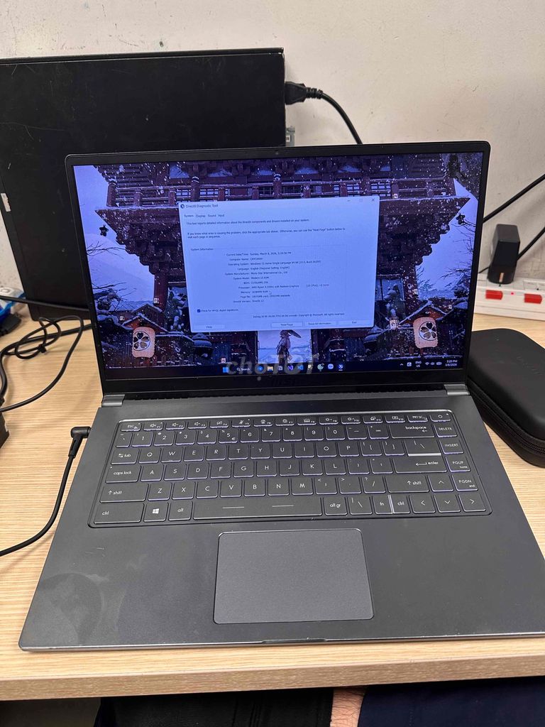 MSI Modern 15 A5M Ryzen 5 15.6 inch 16GB/256GB. Mua bán Laptop tại Quận Thanh Khê Đà Nẵng được đăng bởi Lê Minh Trí hình 1