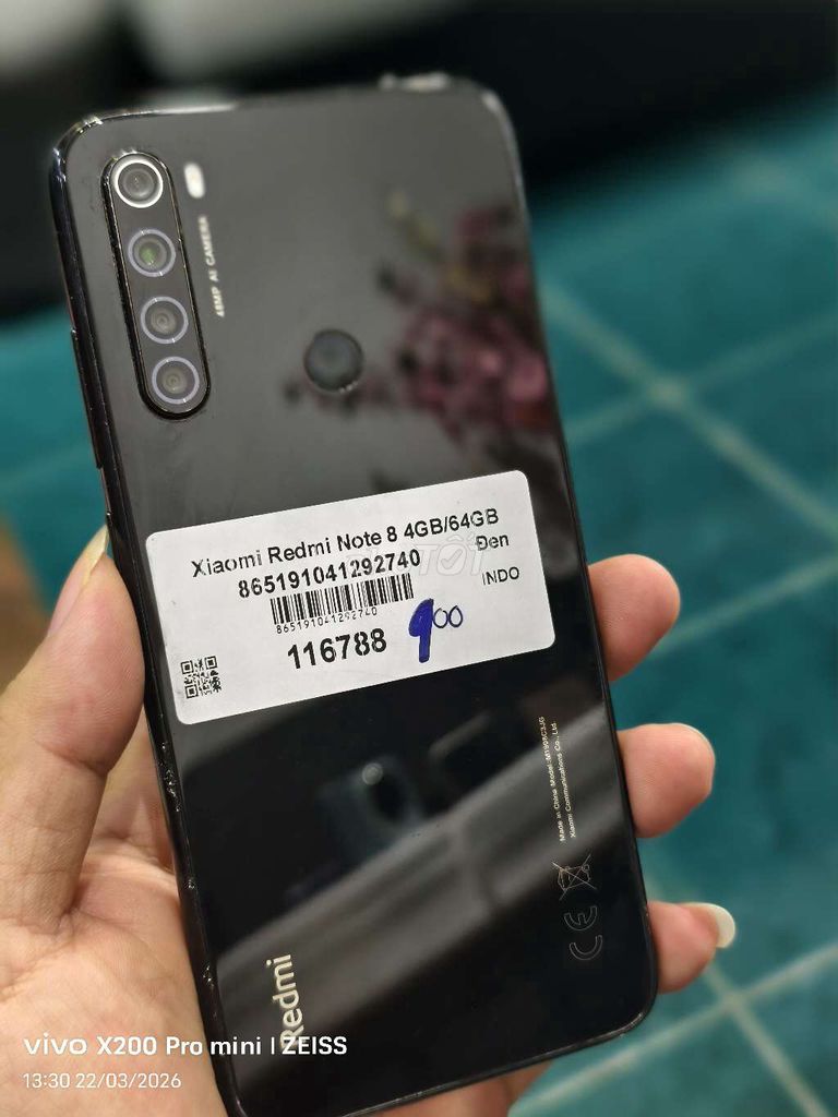 Xiaomi Redmi Note 8 zin đẹp full. Mua bán Điện thoại tại Quận Tân Bình Tp Hồ Chí Minh được đăng bởi Táo Bán Lổ hình 1