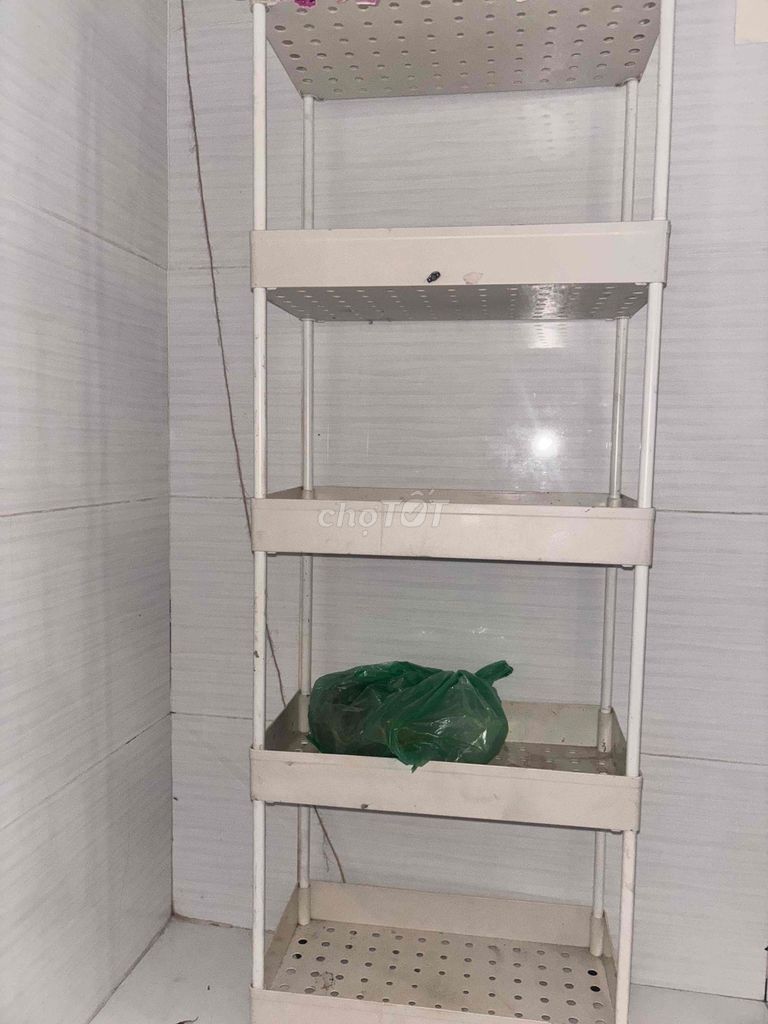 Kệ nhựa 5 tầng màu Trắng. Mua bán Tủ, kệ gia đình tại Quận Bình Tân Tp Hồ Chí Minh được đăng bởi Thanh Thao hình 1