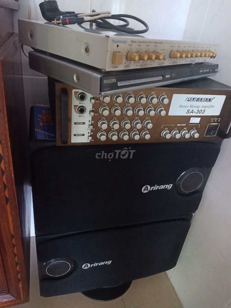 Dàn âm thanh Paramax SA-303 Đã sử dụng. Mua bán Tivi, Âm thanh tại Thành phố Biên Hòa Đồng Nai được đăng bởi tư  hình 1