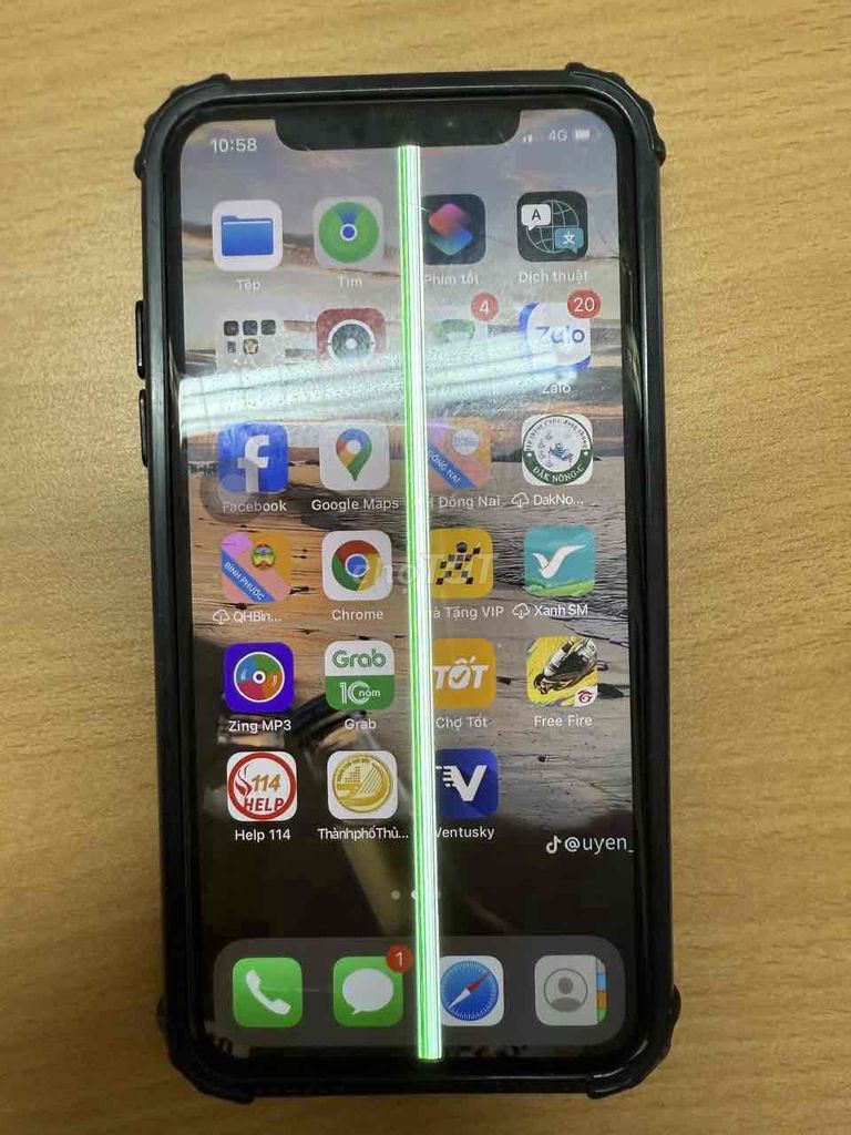 bán iphone X 64gb hư màn như hình