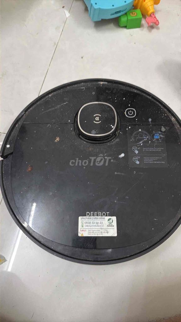 Robot hút bụi DEEBOT Đen Hiện đại. Mua bán Thiết bị vệ sinh, nhà tắm tại Quận Hải Châu Đà Nẵng được đăng bởi Nguyen Hieu hình 1