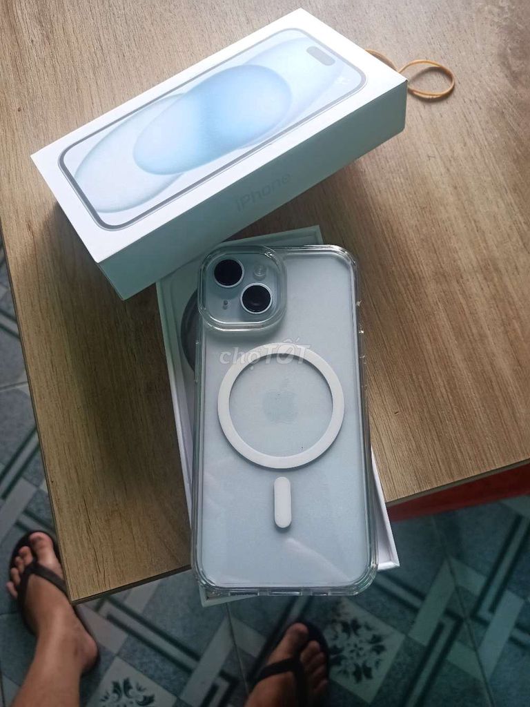 Apple iPhone 15 128GB VN/A Đã sử dụng. Mua bán Điện thoại tại Huyện Cần Đước Long An được đăng bởi Mr. Nhựt hình 1