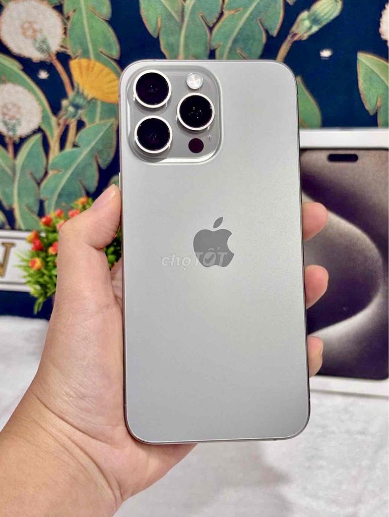 iPhone 15 Pro Max 256G TiTan FULLBOX APPLE 06/2025. Mua bán Điện thoại tại Quận 10 Tp Hồ Chí Minh được đăng bởi iStockHCM hình 1