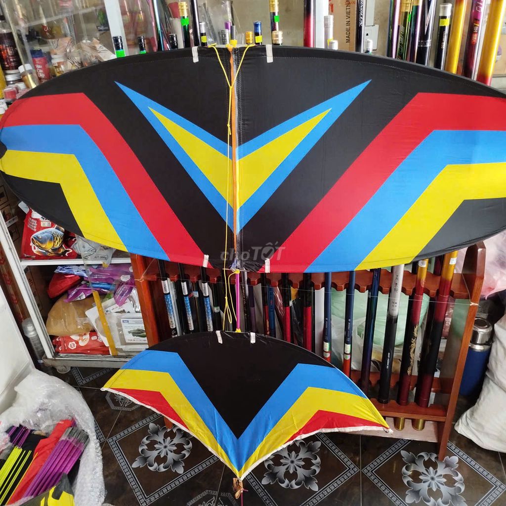 Diều sáo lắp ghép nan carbon siêu nhẹ dễ bay. Mua bán Sở thích khác tại Huyện Phù Cừ Hưng Yên được đăng bởi Đồ câu và Diều Sáo Hưng Yên hình 1