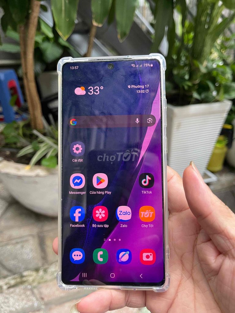 Samsung Note 20 Xám. Mua bán Điện thoại tại Quận Bình Thạnh Tp Hồ Chí Minh được đăng bởi Mất cả đời để học cách im lặng hình 1