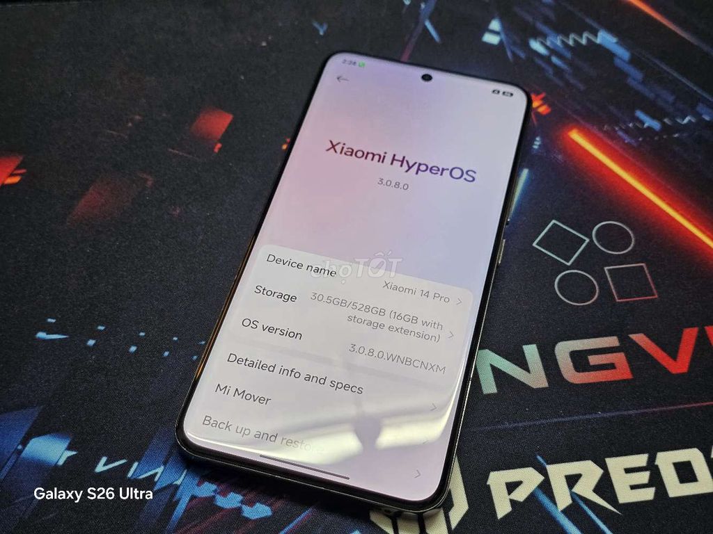 Xiaomi 14 pro 512gb gl. Mua bán Điện thoại tại Quận Gò Vấp Tp Hồ Chí Minh được đăng bởi Duc huy hình 1