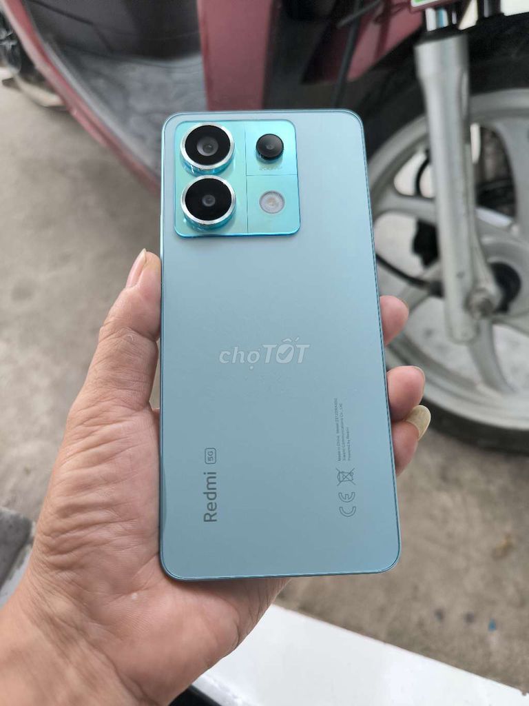 Xiaomi Redmi Note 13 Pro 5G 512GB Xanh 98%. Mua bán Điện thoại tại Thành phố Thuận An Bình Dương được đăng bởi Uy Tính Là Vàng  hình 1