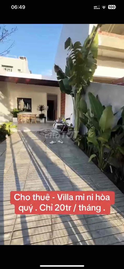 Furnished garden house with 2 bedrooms in Nam Hòa Xuân — photo 6