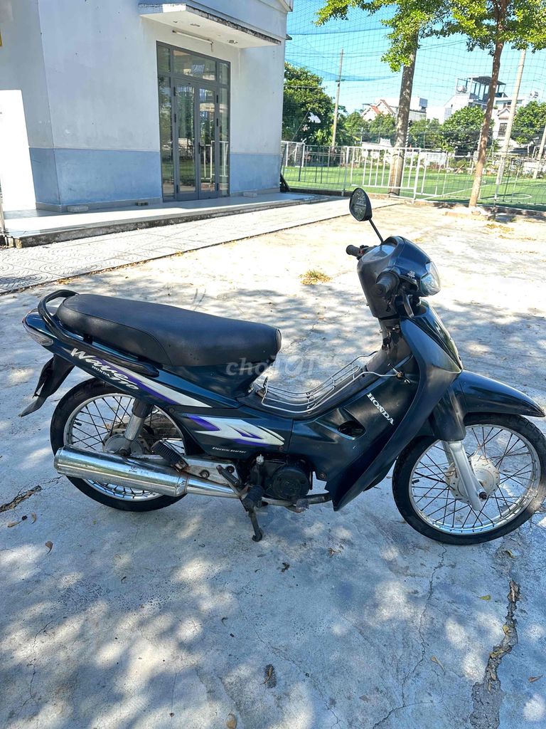 Honda Wave корейского производства сине-черная