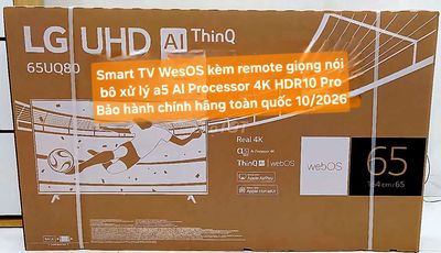 TV 4K LG 65UQ8000 65in Giọng Nói Bảo Hành 10/2026. Mua bán Tivi, Âm thanh tại Quận 8 Tp Hồ Chí Minh được đăng bởi Nguyen nguyen