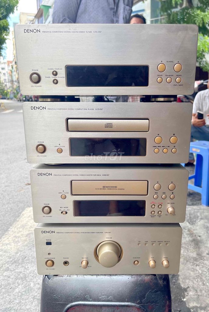 Ampli CD Denon F07 Vàng đồng. Mua bán Tivi, Âm thanh tại Quận 11 Tp Hồ Chí Minh được đăng bởi Nguyễn Cường hình 1