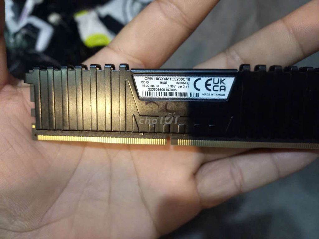 RAM Kingston Fury 16GB DDR4 3200MHz Đài Loan. Mua bán Linh kiện (RAM, Card...) tại Quận 11 Tp Hồ Chí Minh được đăng bởi Bai Gia hình 1