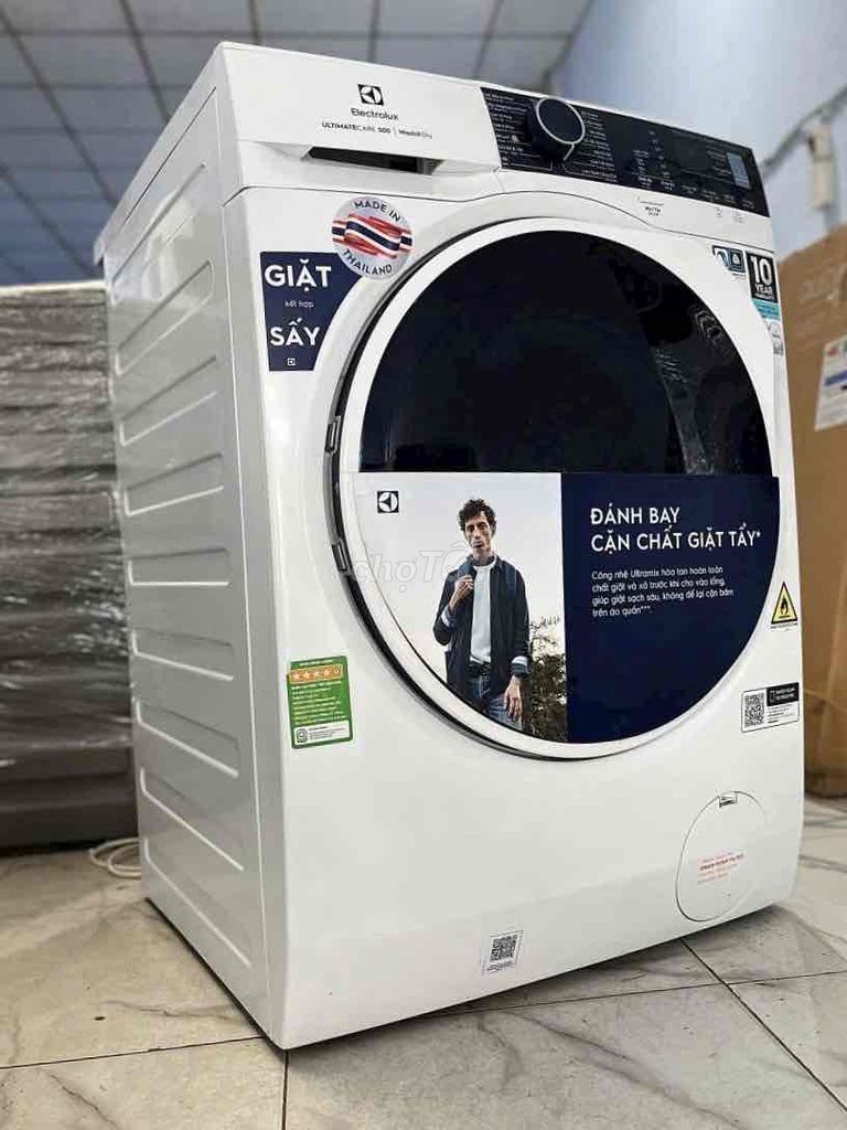 Máy giặt electrolux cửa trước 8kg mới 100% trả góp