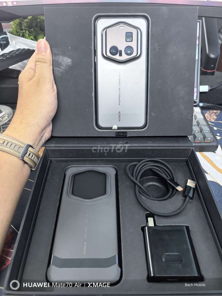 Honor Magic 7 RSR 512GB Xám Fullbox. Mua bán Điện thoại tại Quận Ninh Kiều Cần Thơ được đăng bởi Bách Mobile hình 1