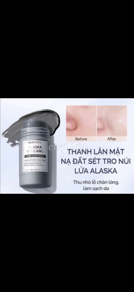 Mặt nạ đất sét SKINTIFIC Alaska Volcano. Mua bán Phụ kiện thời trang khác tại Quận Bình Thạnh Tp Hồ Chí Minh được đăng bởi DT SHOP Nick Chính hình 1