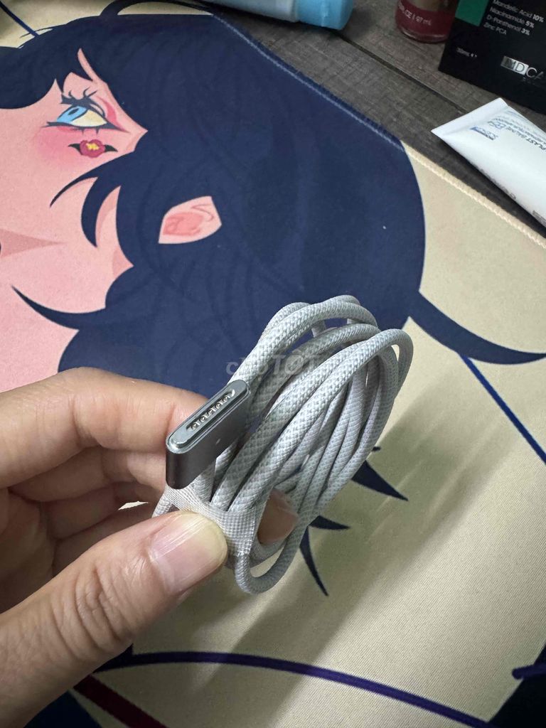 Dây sạc Apple Macbook Xám. Mua bán Phụ kiện (Màn hình, Chuột...) tại Quận 6 Tp Hồ Chí Minh được đăng bởi Duyên hình 1