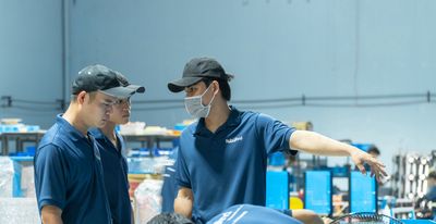 Nhân viên Cơ khí làm việc P Đông Hưng Thuận