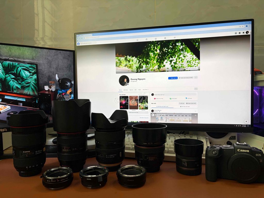 vài body và lens canon. Mua bán Máy ảnh, Máy quay tại Thành phố Phú Quốc Kiên Giang được đăng bởi Trung hình 1