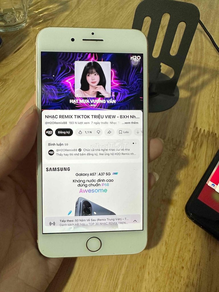 Apple iPhone 8 Plus Vàng hồng Đã sử dụng. Mua bán Điện thoại tại Huyện Ba Vì Hà Nội được đăng bởi Hoàng Sơn hình 1