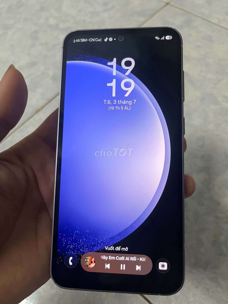 Samsung S23 FE Exynos 2200 Đen. Mua bán Điện thoại tại Thành phố Long Khánh Đồng Nai được đăng bởi Detox999 hình 1