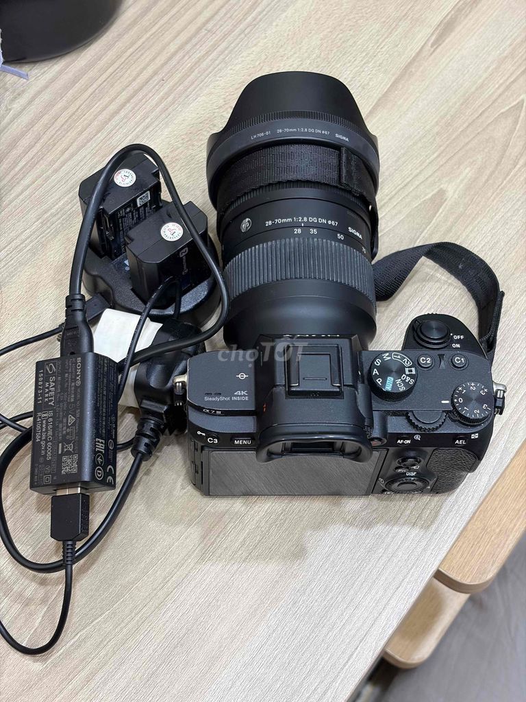 Máy ảnh Sony Alpha A7 III Sigma 28-70mm. Mua bán Máy ảnh, Máy quay tại Thành phố Cao Lãnh Đồng Tháp được đăng bởi Duy Khoa hình 1