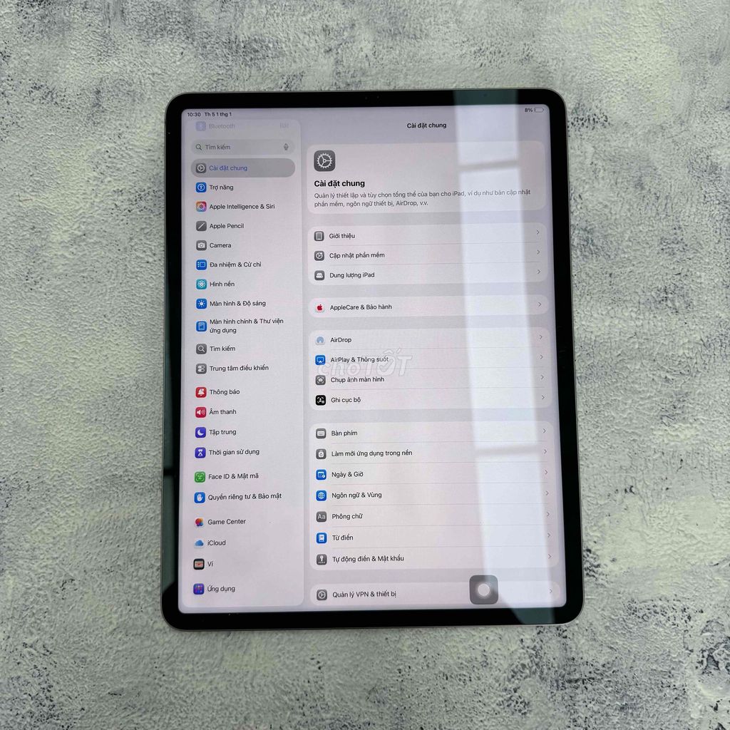 iPad Pro 12.9 M2 128GB - Wifi - Bypass - Màu Xám. Mua bán Máy tính bảng tại Quận Đống Đa Hà Nội được đăng bởi Mboss Mobile hình 1