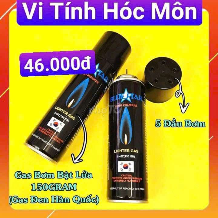 Bình gas bơm bật lửa