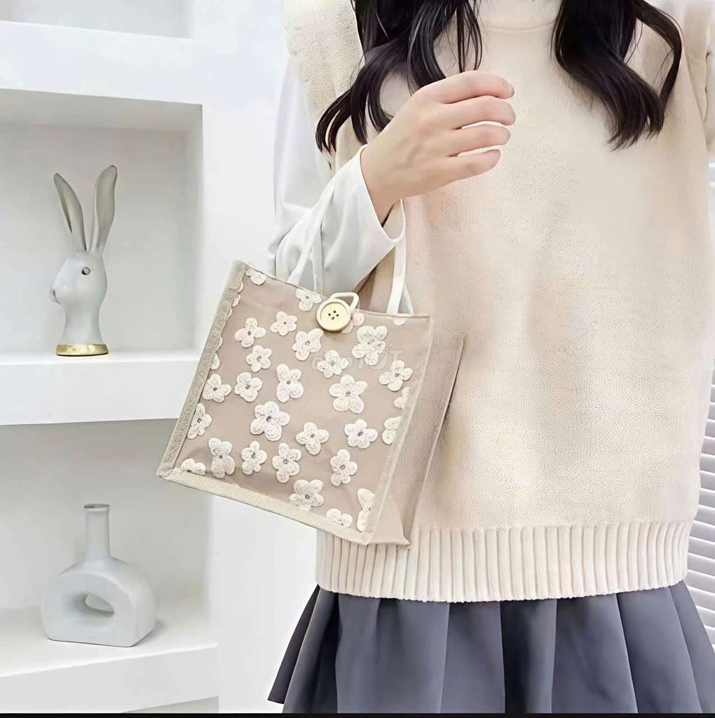 Túi xách Nữ Vải lanh Khaki Hàn Quốc. Mua bán Túi xách tại Quận 10 Tp Hồ Chí Minh được đăng bởi Gọi cho tôi hình 1