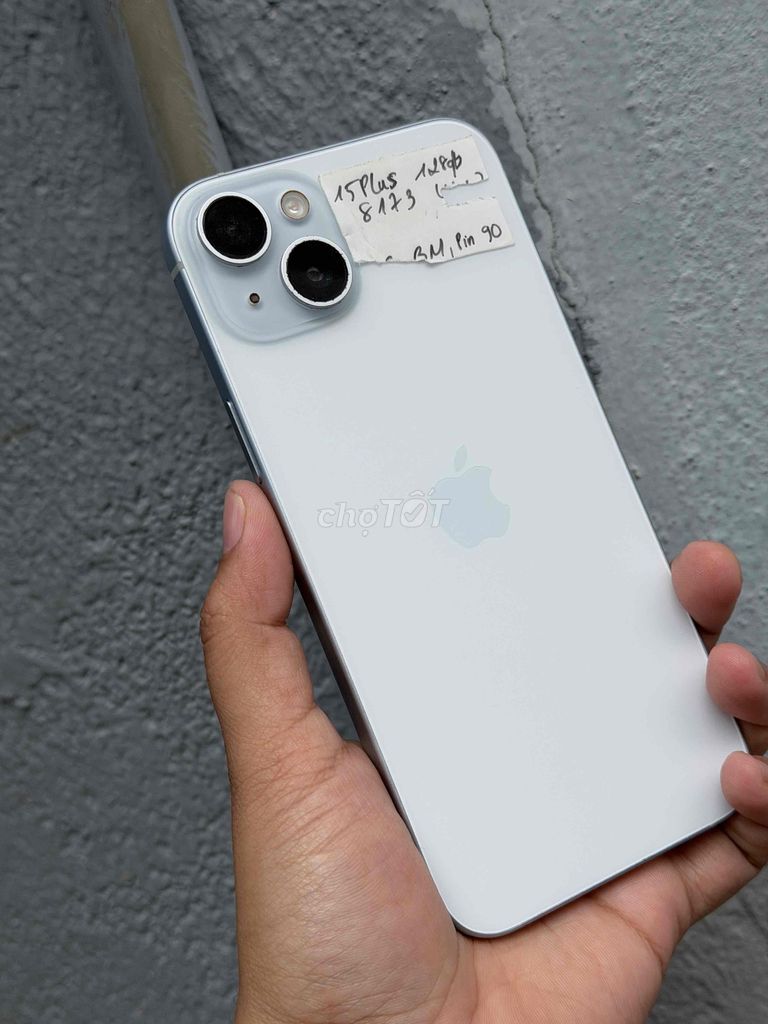 Apple iPhone 15 Plus 128GB Trắng 90%. Mua bán Điện thoại tại Thành phố Biên Hòa Đồng Nai được đăng bởi nguyễn lê store hình 1
