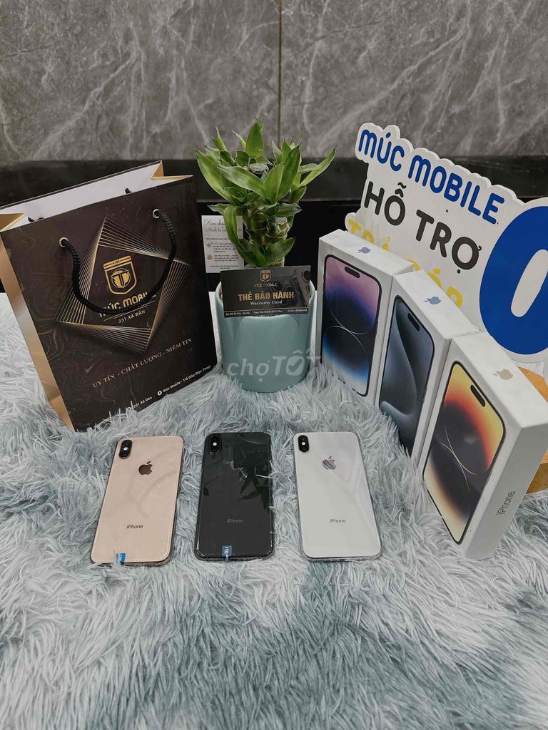 IPHONE XS - XR 64/128/256Gb✅Trả góp 0đ Bao nợ xấu✅