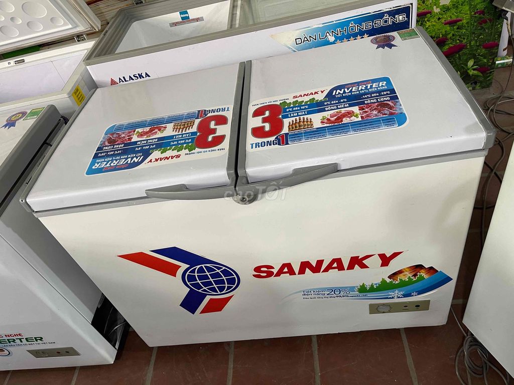 Tủ đông Sanaky 300 lít Inverter Trắng. Mua bán Tủ lạnh tại Quận Tân Phú Tp Hồ Chí Minh được đăng bởi cửa hàng thanh lý đồ cũ hình 1