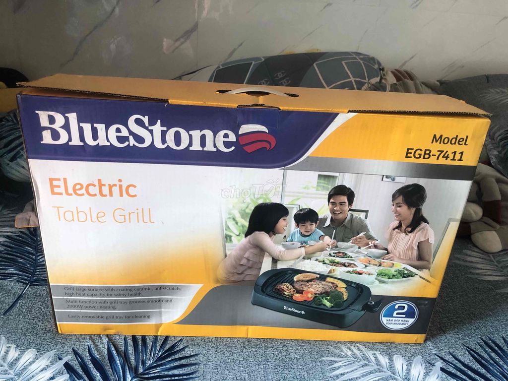 Bếp nướng điện BlueStone EGB-7411 Đen. Mua bán Bếp, lò, đồ điện nhà bếp tại Quận Tân Phú Tp Hồ Chí Minh được đăng bởi Gia Phú hình 1