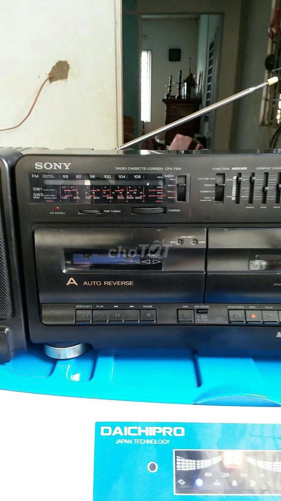 0966241061 - Đài cổ Cassette Sony 710s hoàn hảo