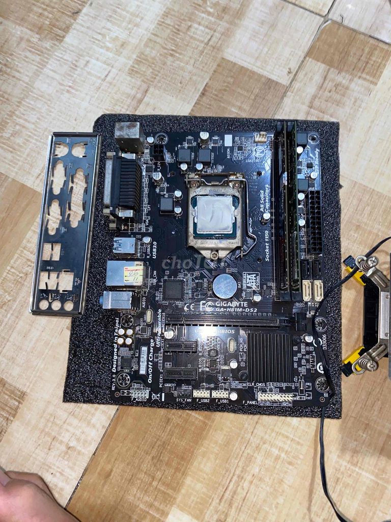 Gigabyte H81 i5 4570 8GB. Mua bán Linh kiện (RAM, Card...) tại Huyện Dầu Tiếng Bình Dương được đăng bởi P H Ú C L Ộ C hình 1