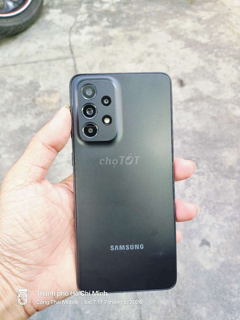 Samsung A33 5G 128GB Đen. Mua bán Điện thoại tại Quận Tân Bình Tp Hồ Chí Minh được đăng bởi Công Thái hình 1