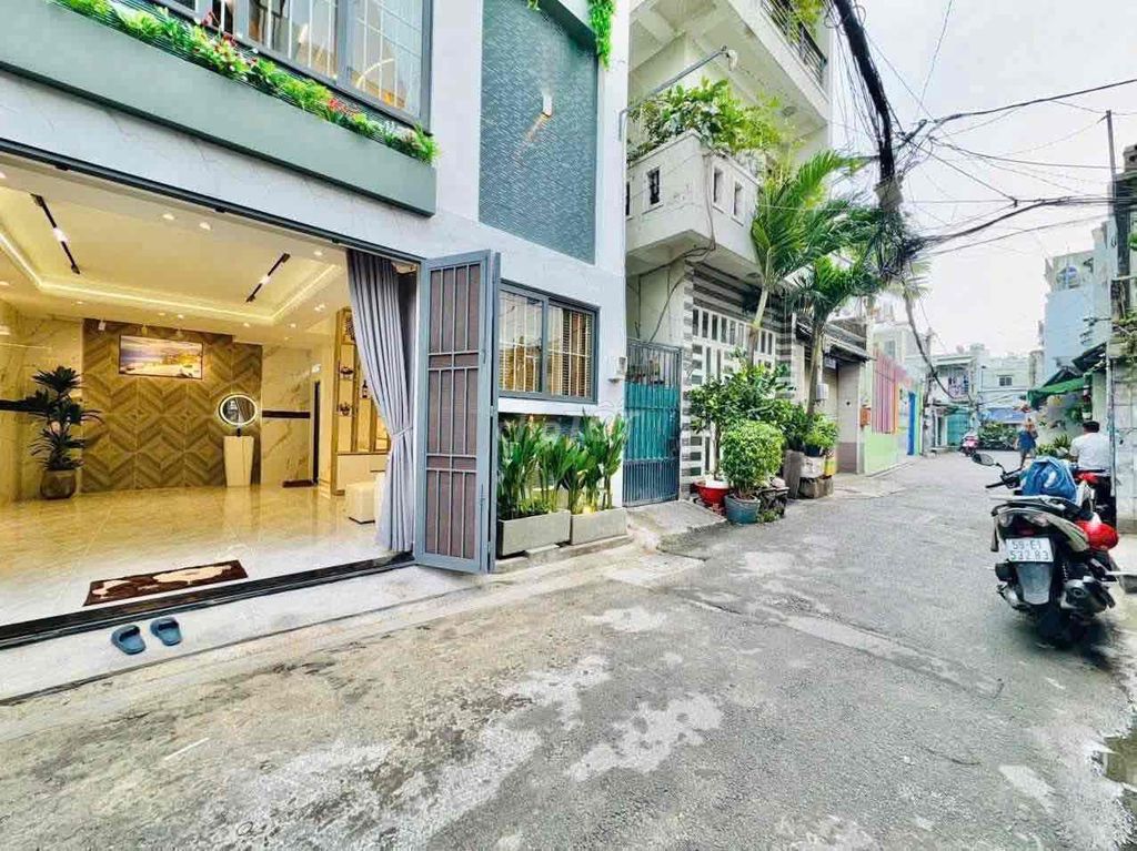Новый дом целиком, 3 спальни, переулок 162 Nguyen Duy Cung