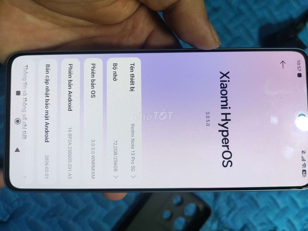 Xiaomi Redmi Note 13 Pro 5G 8GB/256GB Bạc. Mua bán Điện thoại tại Quận Nam Từ Liêm Hà Nội được đăng bởi kiên nt hình 1