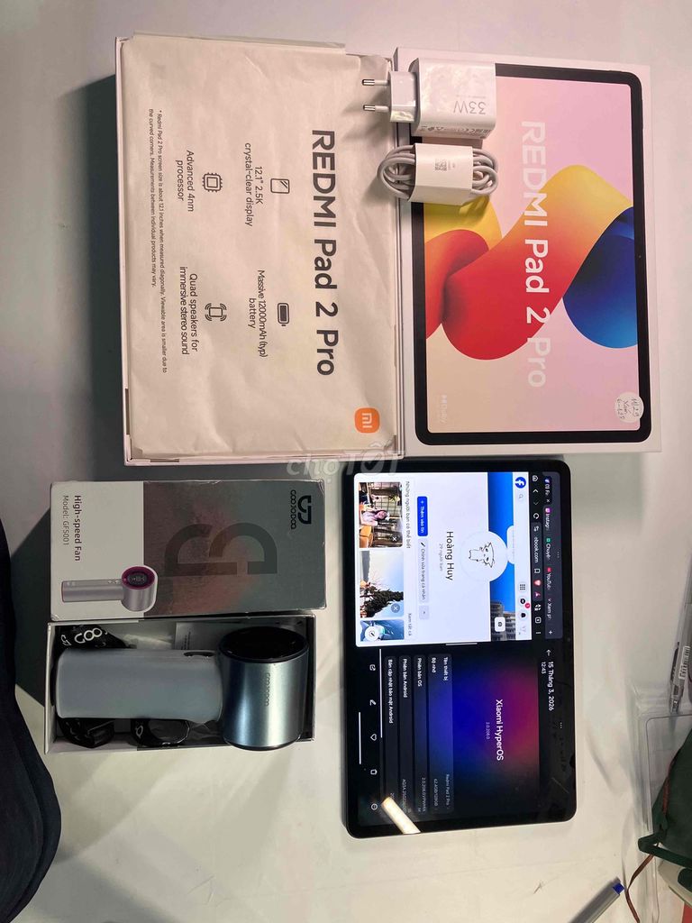 Xiaomi Redmi Pad 2 Pro wifi 6GB/128GB. Mua bán Máy tính bảng tại Thành phố Cam Ranh Khánh Hòa được đăng bởi hoàng huy hình 1