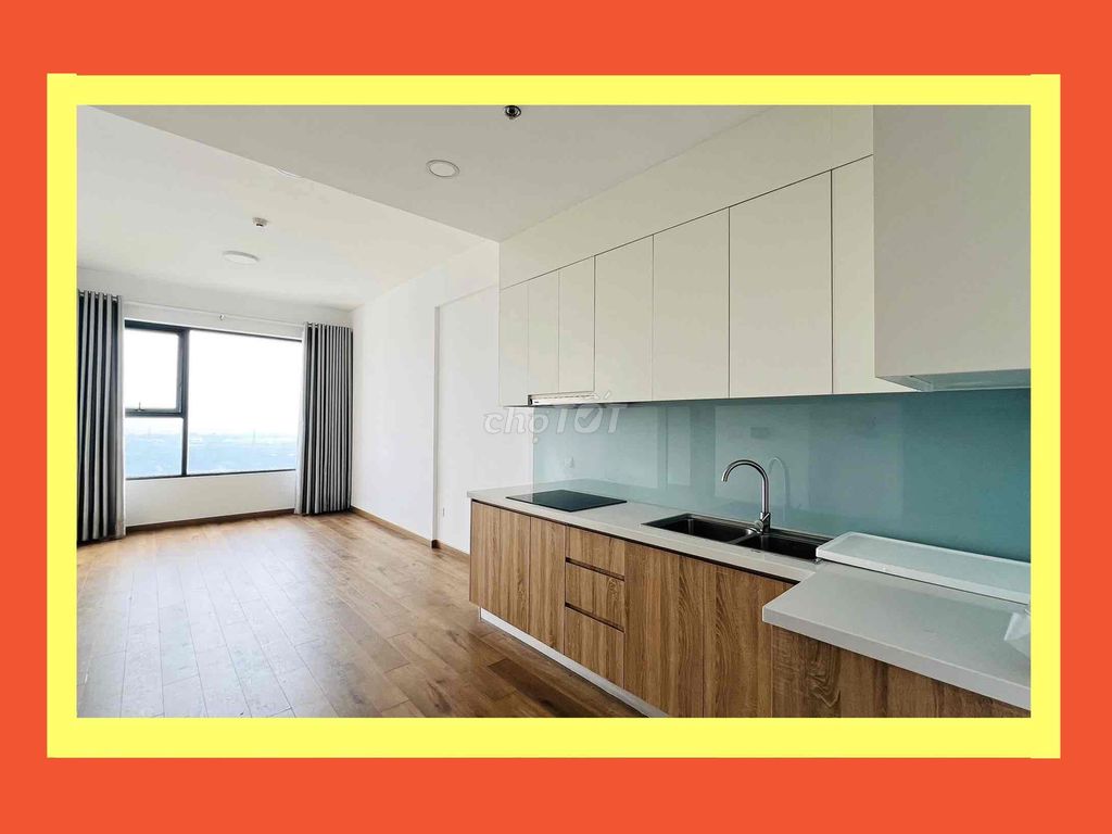 Cho thuê 2PN 58m2 tại Mizuki Park, lầu cao, view mát, 8 tr/ tháng