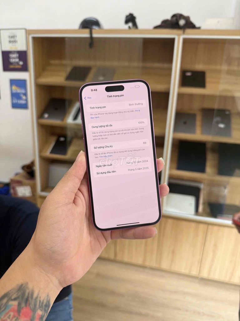 Apple iPhone 16 Plus Tím 128GB Like New. Mua bán Điện thoại tại Quận Đống Đa Hà Nội được đăng bởi Huy Long Store 247 hình 1