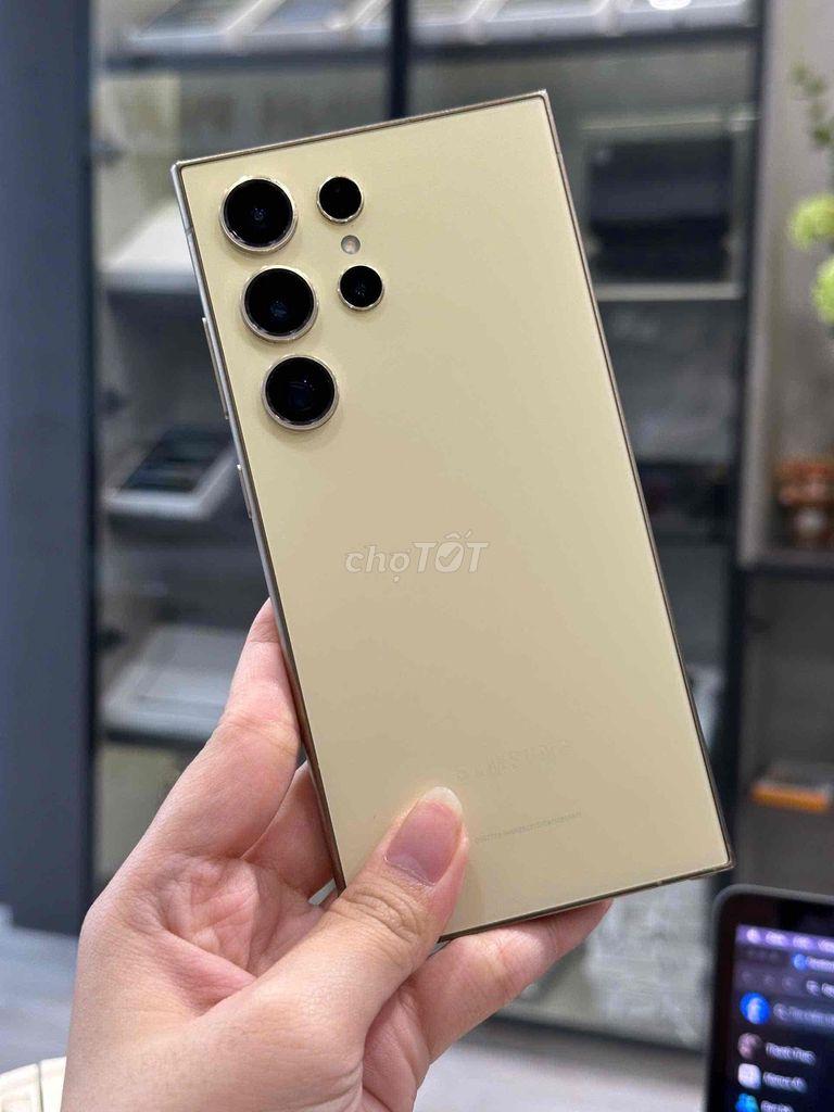 Samsung S24 Ultra 256GB Vàng Like New Quốc Tế Hàn. Mua bán Điện thoại tại Quận 8 Tp Hồ Chí Minh được đăng bởi CA REM BÁN TÁO hình 1