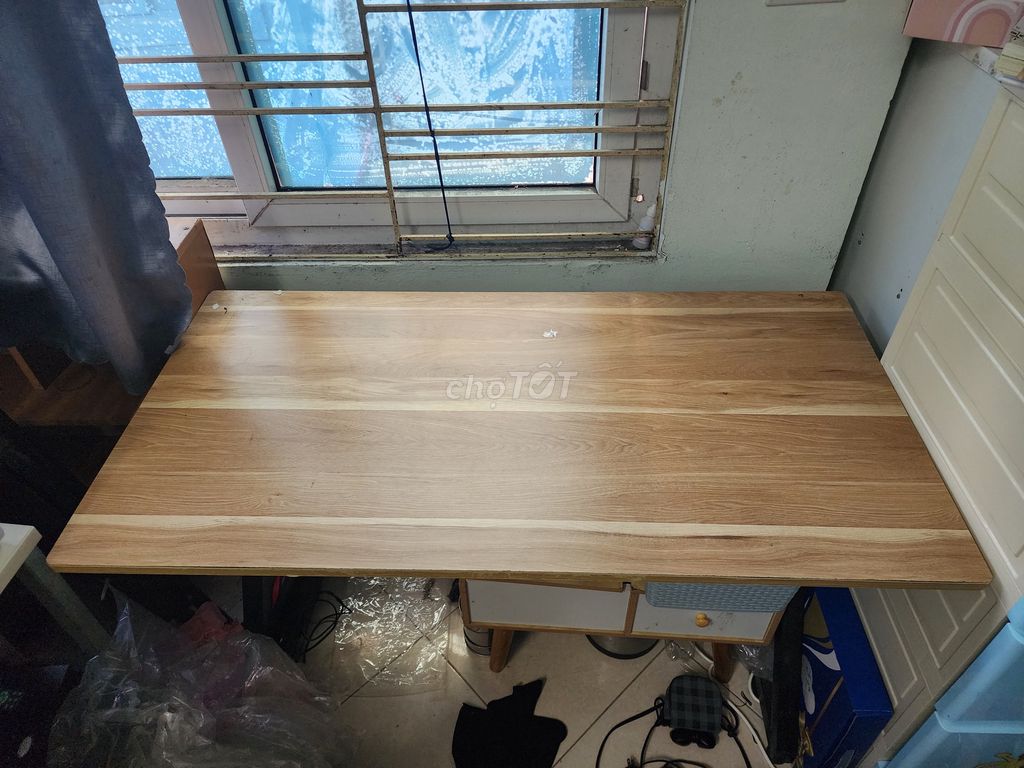 Bàn làm việc Chân chữ Z Gỗ Sắt 1.2m. Mua bán Bàn ghế tại Quận Hoàng Mai Hà Nội được đăng bởi PROBAP hình 1