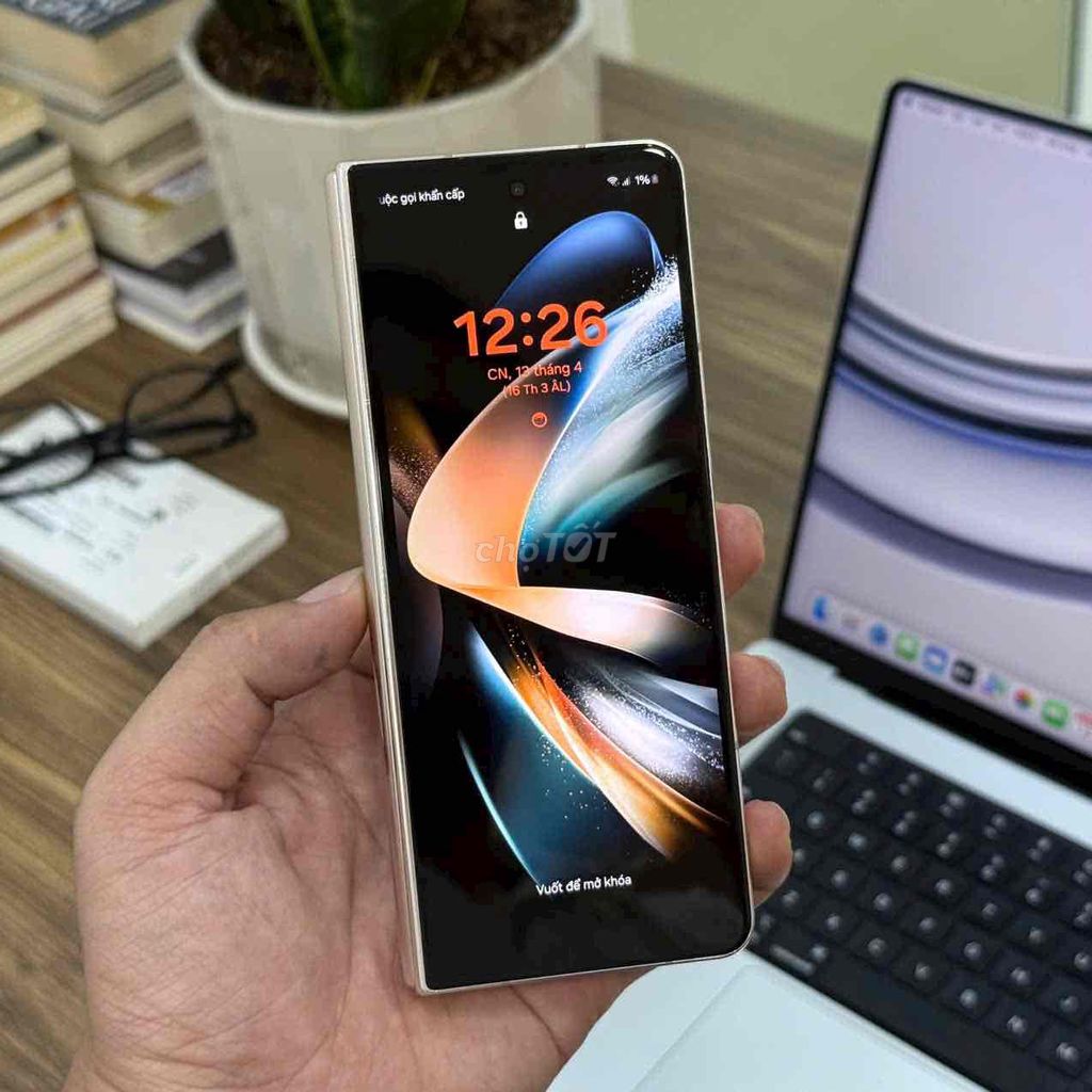 Samsung Galaxy Z Fold 4 256GB Vàng. Mua bán Điện thoại tại Quận Ninh Kiều Cần Thơ được đăng bởi NHƠN MOBILE 107 XÔ VIẾT NGHỆ TĨNH hình 1