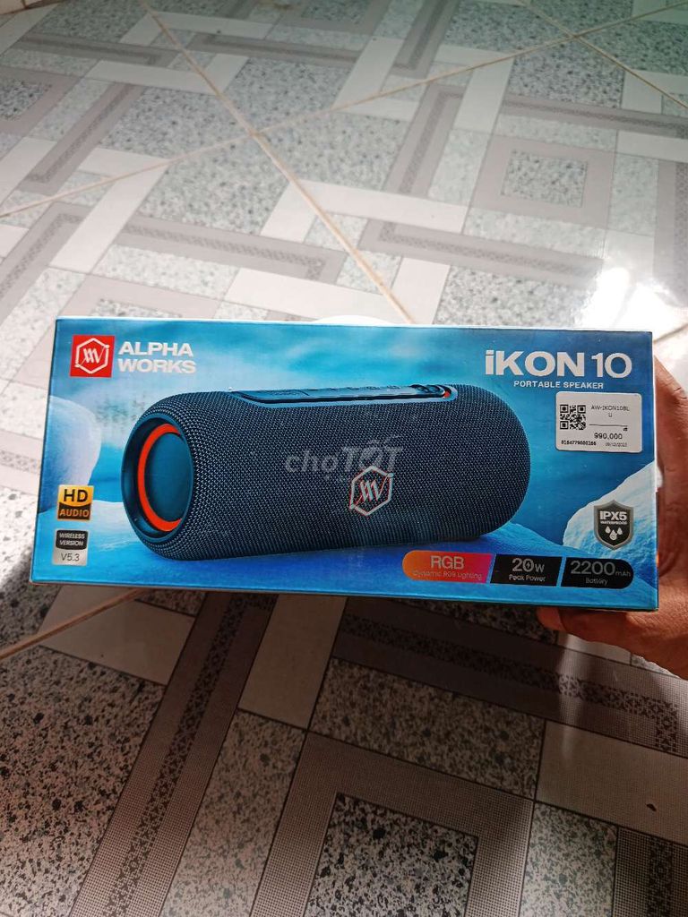 Loa di động Alpha Works iKON 10. Mua bán Tivi, Âm thanh tại Quận 7 Tp Hồ Chí Minh được đăng bởi Nguyễn Tuấn Anh hình 1