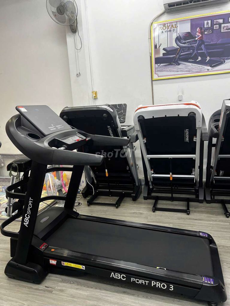 Máy chạy bộ KINGSPORT ABC PRO 3 Đen
