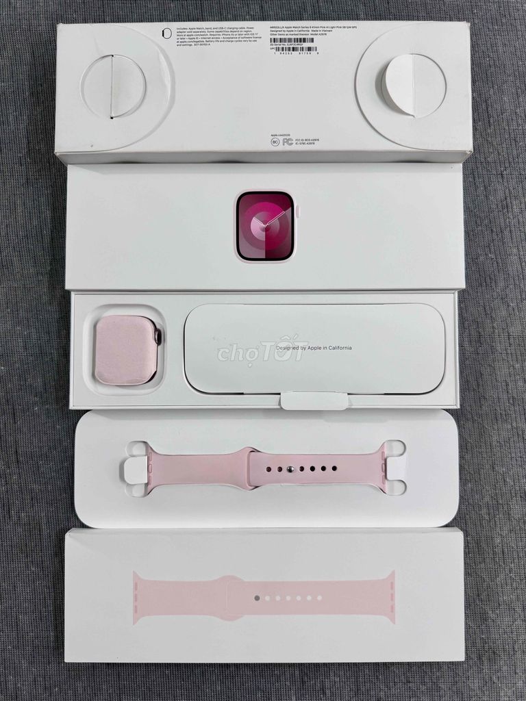 Apple Watch Series 9/41MM GPS Nhôm Pink Fullbox