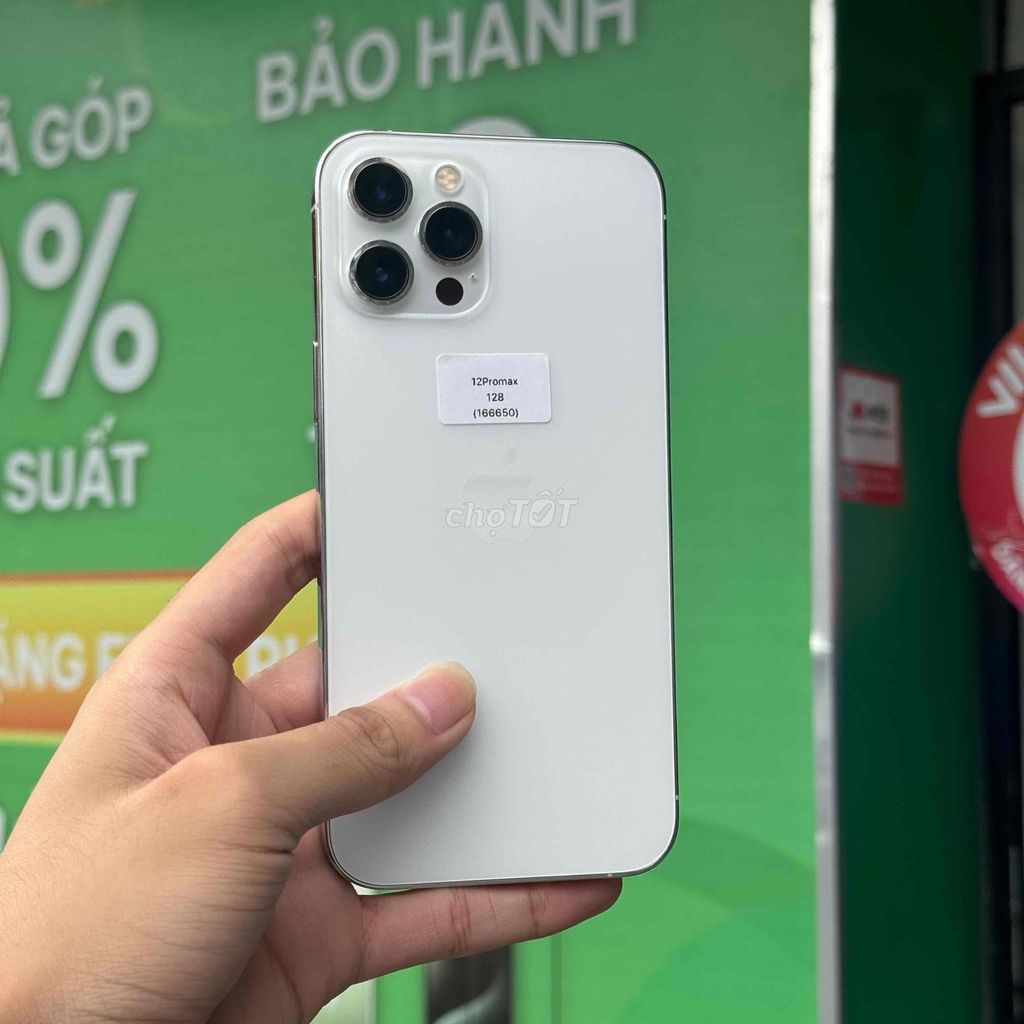 Apple iPhone 12 Pro Max 128GB Trắng Like New. Mua bán Điện thoại tại Quận Ngô Quyền Hải Phòng được đăng bởi lê thanh thuỷ hình 1